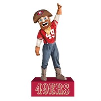 Evergreen Mascot Statue San Francisco 49ers