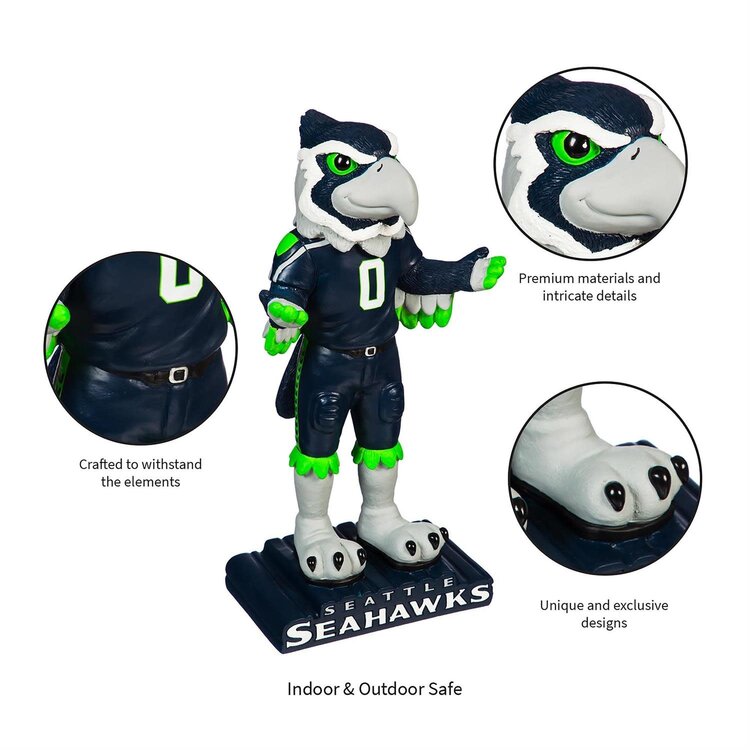 Evergreen Seattle Seahawks Mascot Statue