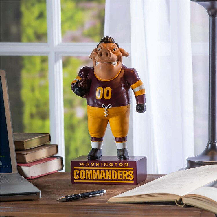 Evergreen Washington Commanders Mascot Statue