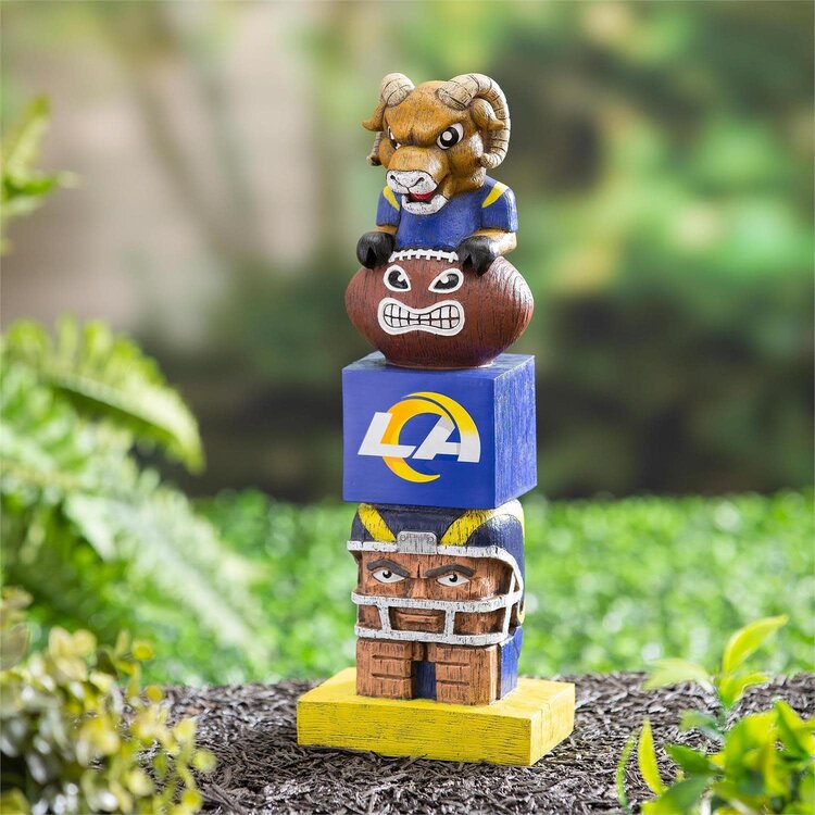 Evergreen Los Angeles Rams Tiki Garden Statue
