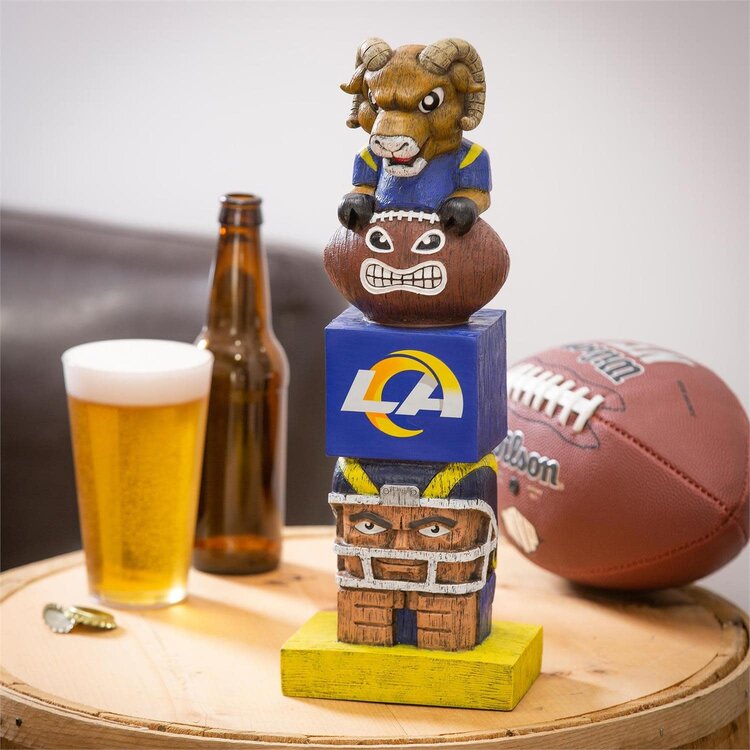 Evergreen Los Angeles Rams Tiki Garden Statue