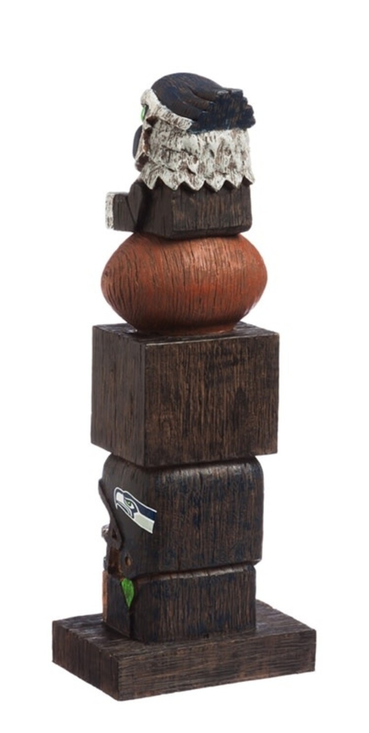 Evergreen Seattle Seahawks Tiki Tiki Totem