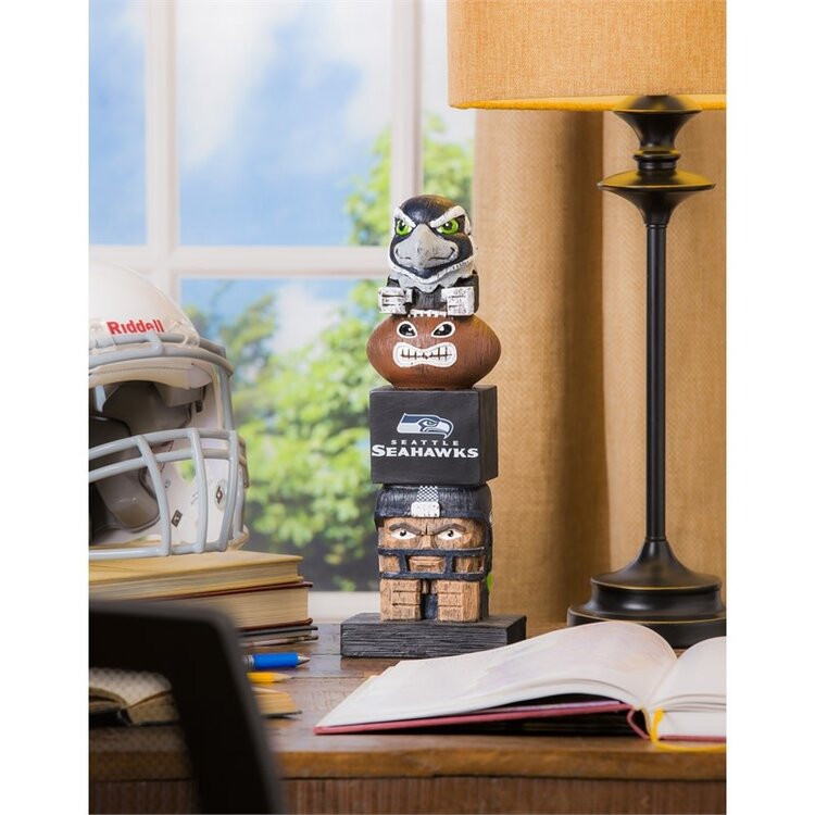Evergreen Seattle Seahawks Tiki Tiki Totem