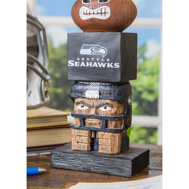 Evergreen Seattle Seahawks Tiki Tiki Totem