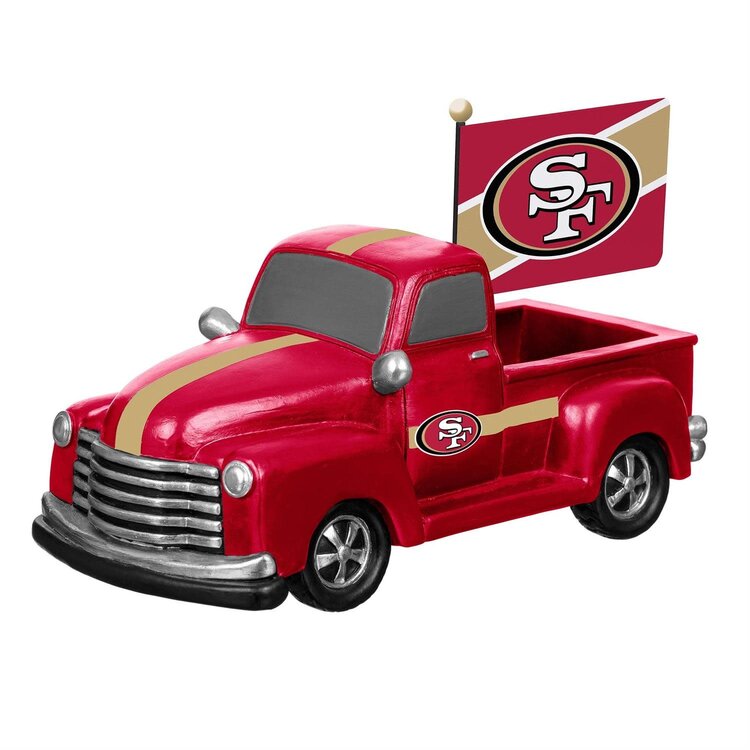 Evergreen San Francisco 49ers Rally Truck Statue
