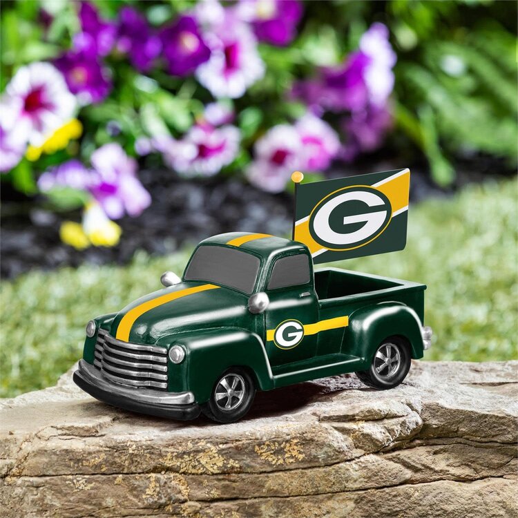 Evergreen Green Bay Packers Rally Truck Statue