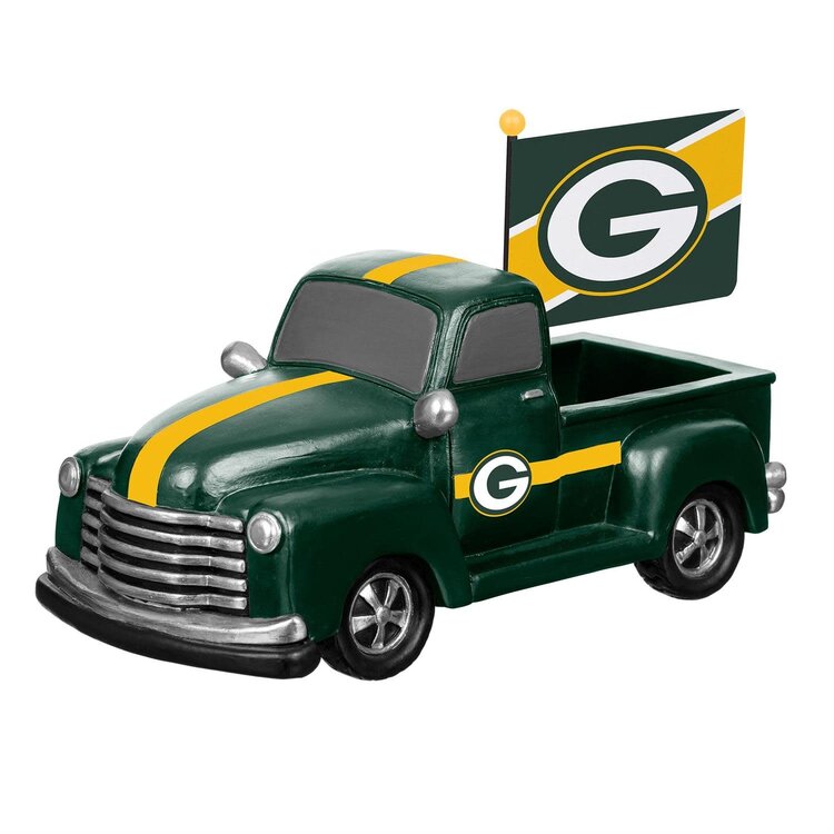 Evergreen Green Bay Packers Rally Truck Statue