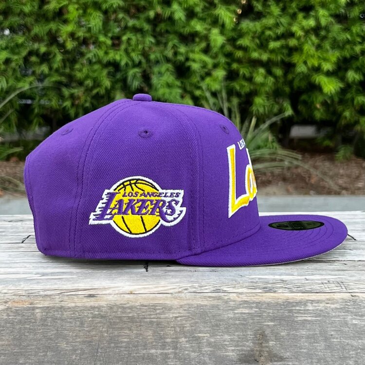 New Era LA Lakers YOUTH/KIDS Purple Script 950 Snapback