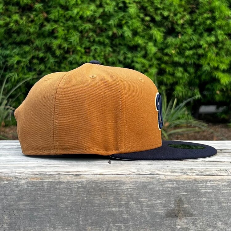 New Era Washington Nationals Bronze/Navy 950 Snapback