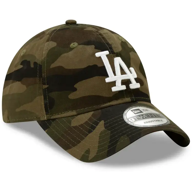 New Era LA Dodgers Core Classic Twill Camo White 920 Adjustable