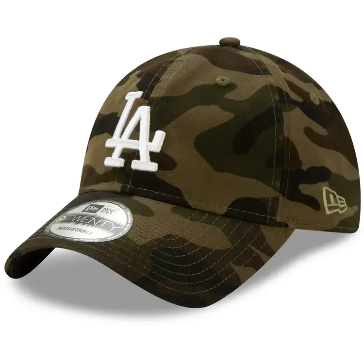New Era LA Dodgers Core Classic Twill Camo White 920 Adjustable