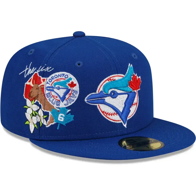 New Era Blue Jays City Cluster Gray UV