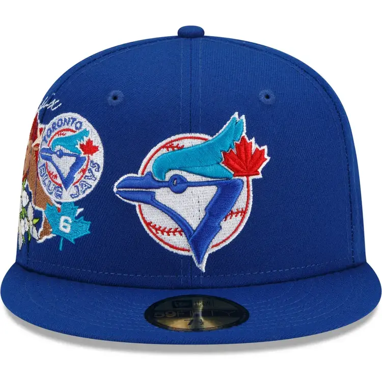 New Era Blue Jays City Cluster Gray UV