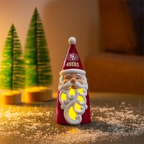 Evergreen San Francisco 49ers 8" Santa LED Statue