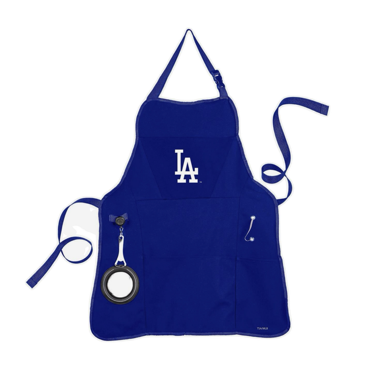 Evergreen LA Dodgers Blue Grilling Apron