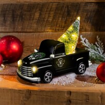 Evergreen Raiders Holiday Rally Truck Statue 8.66"L x 4.33"H