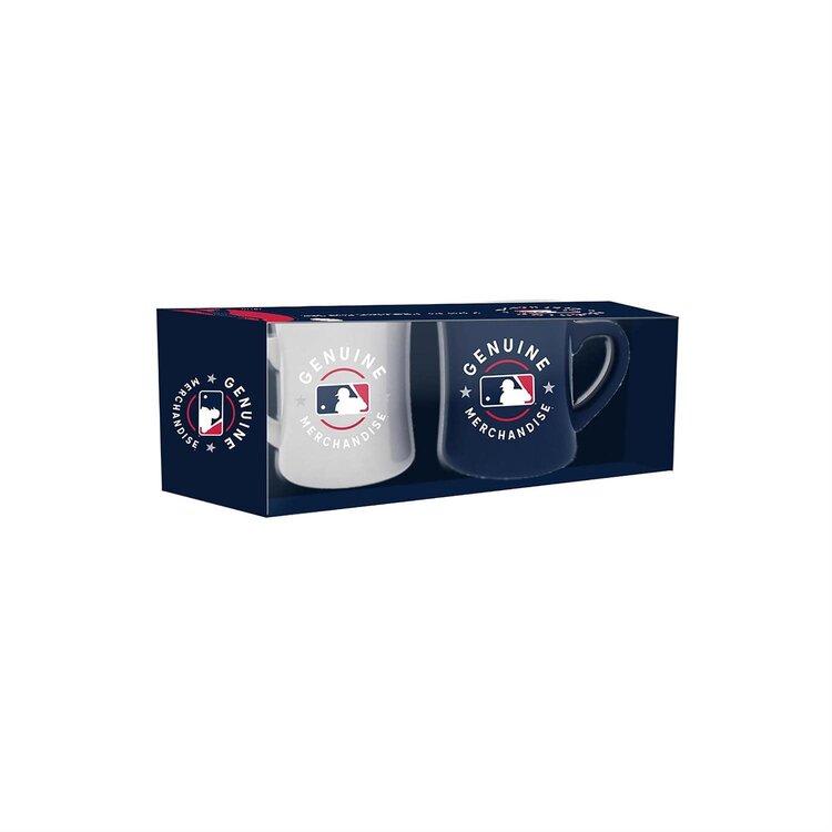 Evergreen 2-piece 10 oz Ceramic Cup Box Set - Los Angeles Dodgers