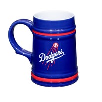 Evergreen Boxed 24 oz Ceramic Stein Cup - LA Dodgers