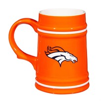Evergreen Boxed 24 oz Ceramic Stein Cup - Denver Broncos