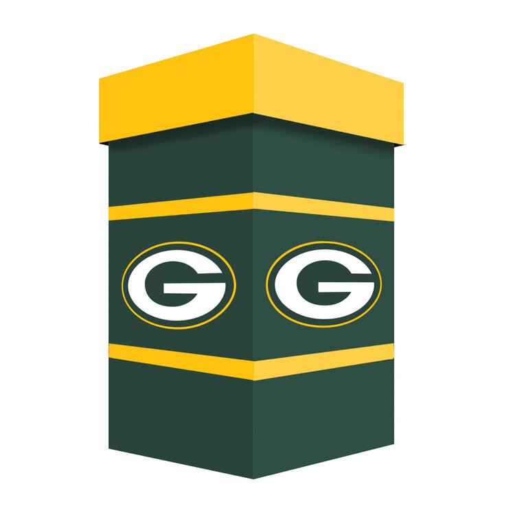 Evergreen Boxed 24 oz Ceramic Stein Cup - Green Bay Packers
