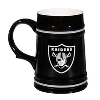Evergreen Boxed 24 oz Ceramic Stein Cup - Raiders