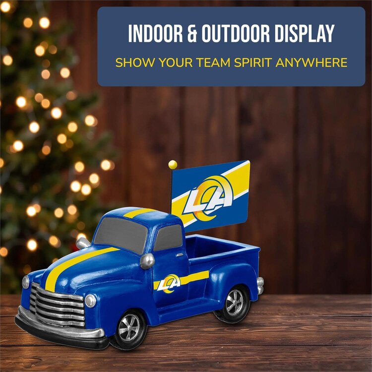 Evergreen Los Angeles Rams Rally Truck Statue