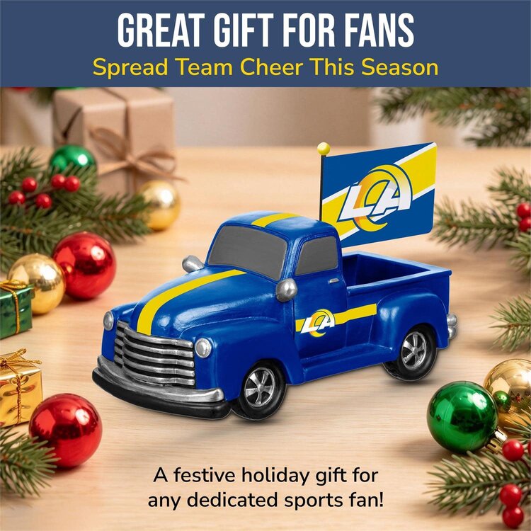 Evergreen Los Angeles Rams Rally Truck Statue