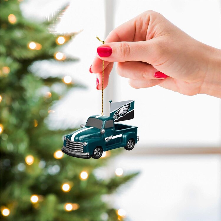 Evergreen Rally Truck Ornament NFL Philadelphia Eagles