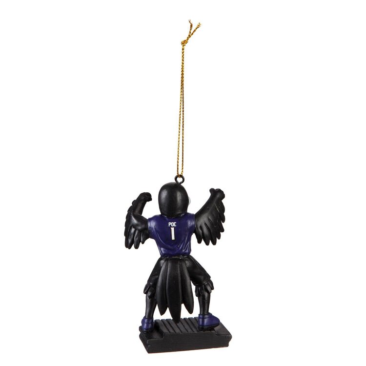 Evergreen Mascot Statue Ornament NFL Baltimore Ravens