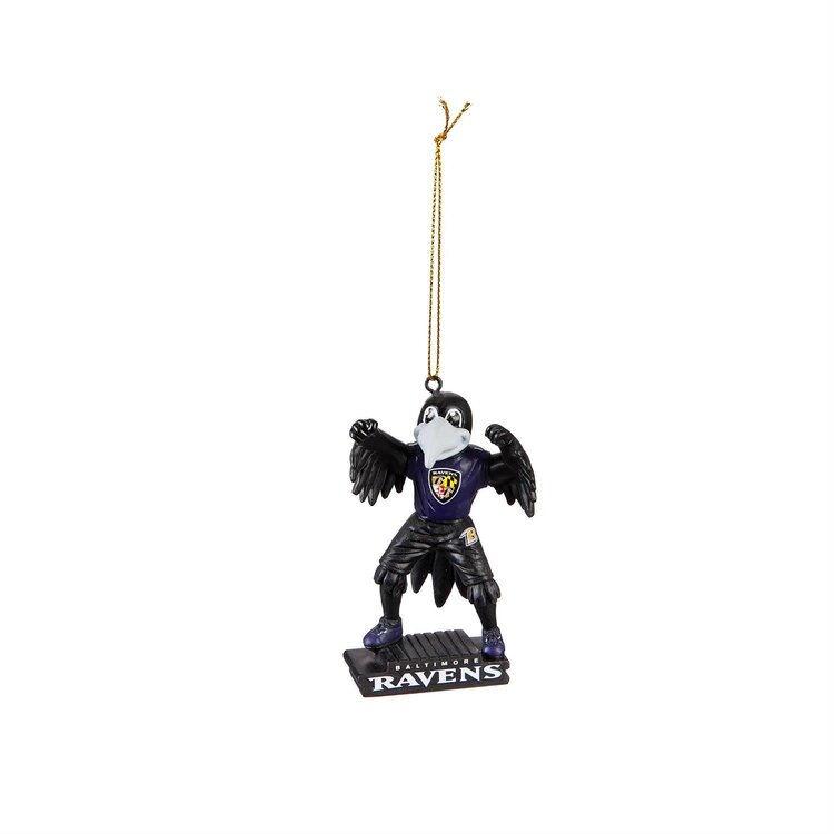 Evergreen Mascot Statue Ornament NFL Baltimore Ravens