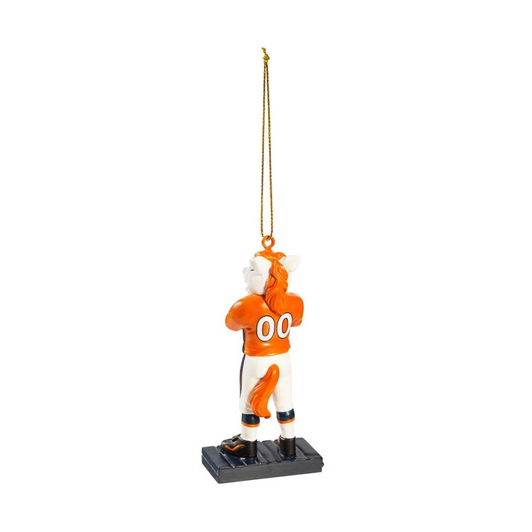 Evergreen Mascot Statue Ornament NFL Denver Broncos