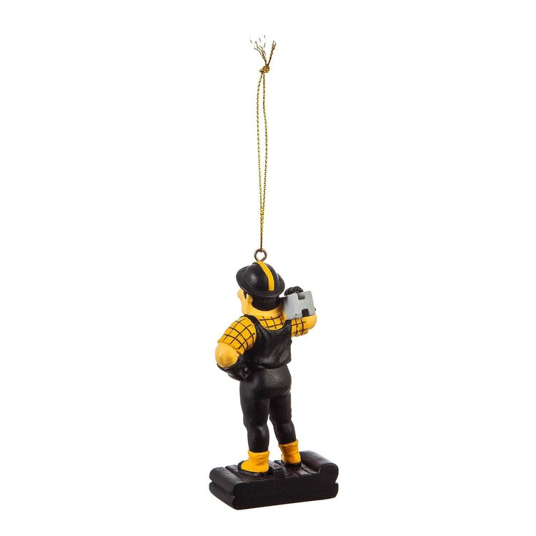 Evergreen Mascot Statue Ornament NFL Pittsburgh Steelers