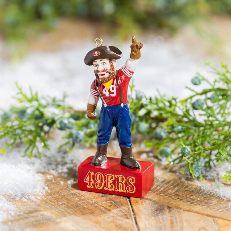 Evergreen Mascot Statue Ornament NFL San Francisco 49ers