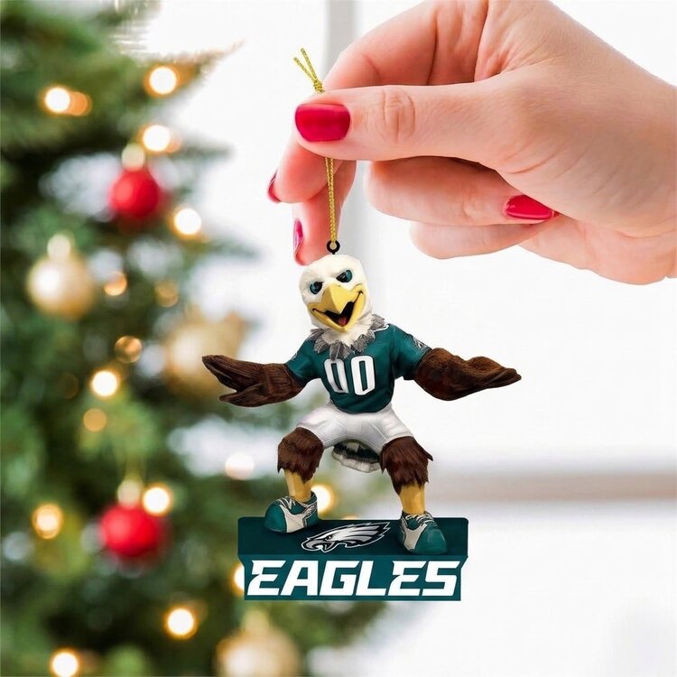 Evergreen Mascot Statue Ornament NFL Philadelphia Eagles