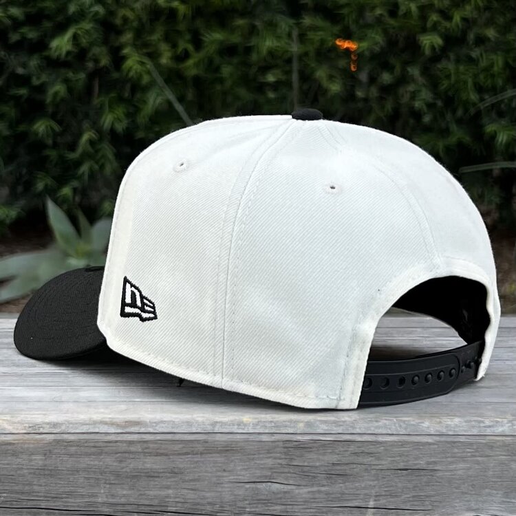 New Era LA Ivory/Black Japanese 2025 World Series Champs 940 a-frame