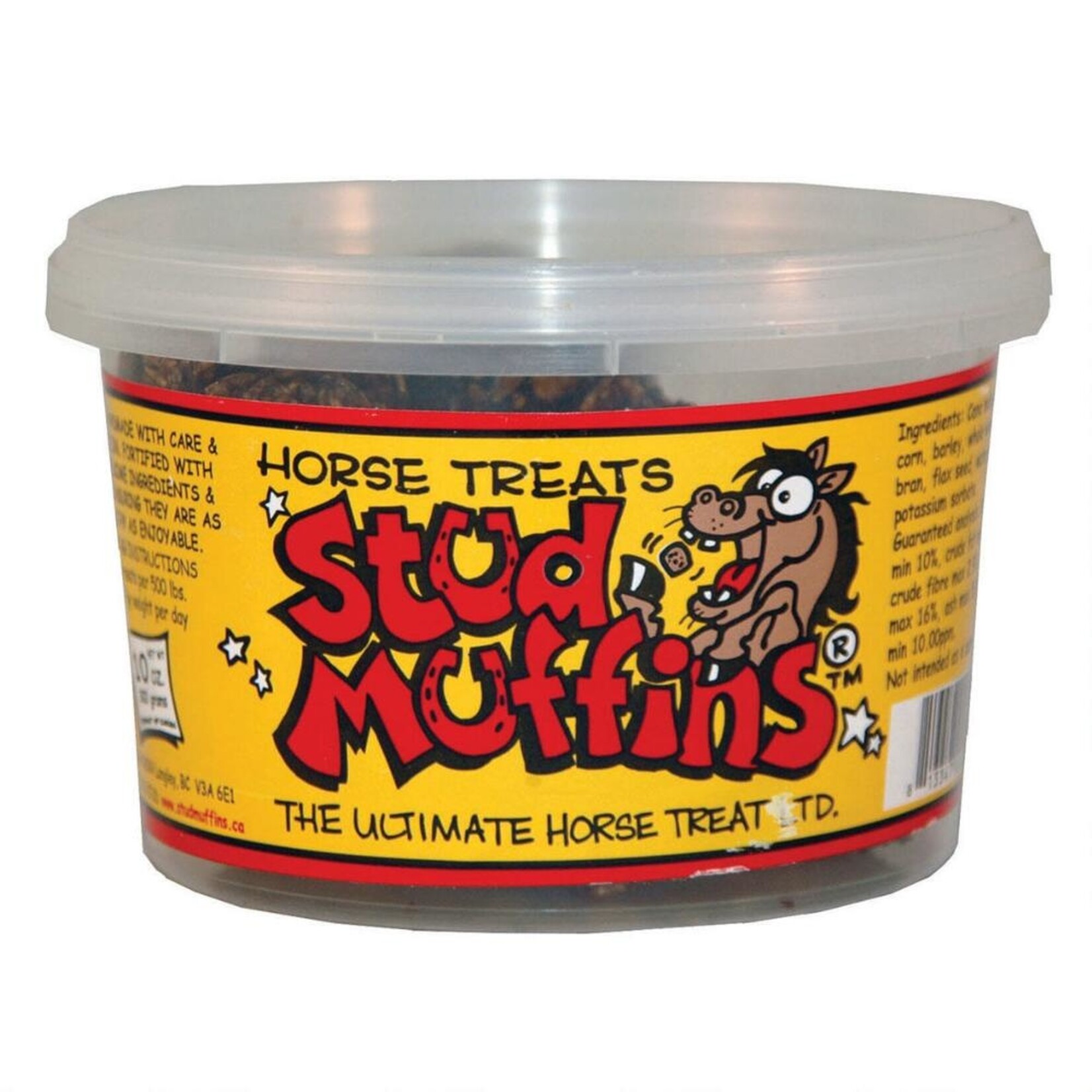 Stud Muffins Horse Treat Tub