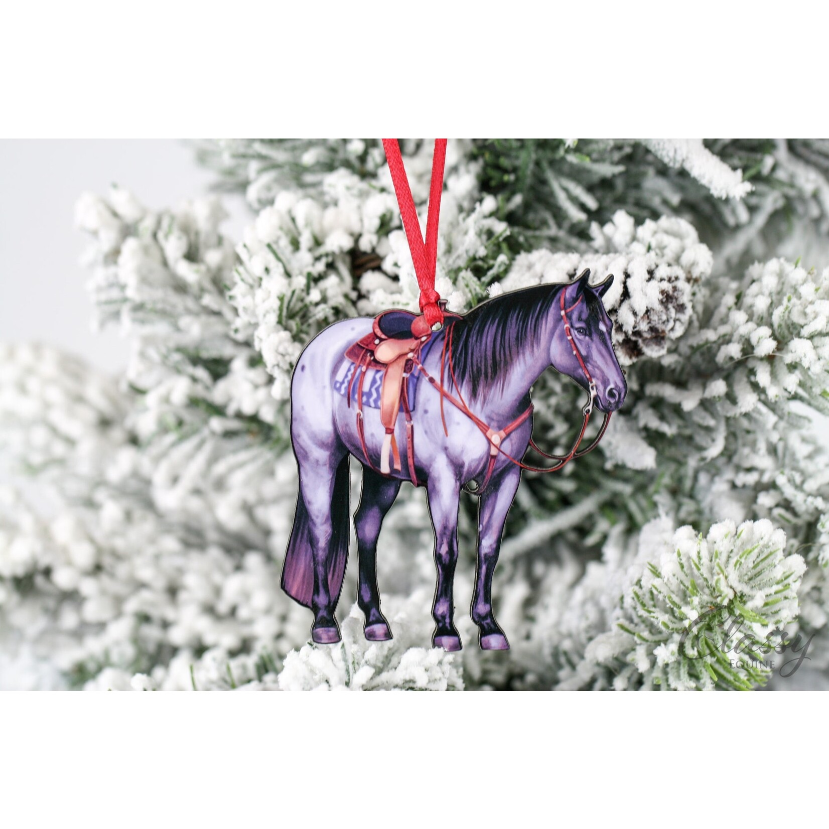 Classy Equine Ornament