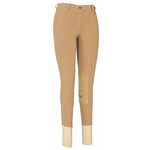 TuffRider Tuffrider Ladies Cotton Lowrise Pull-on Knee Patch Breeches