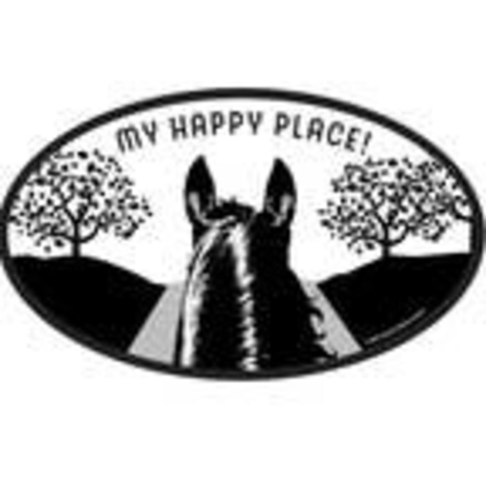 Horse Hollow Press Euro Oval Sticker