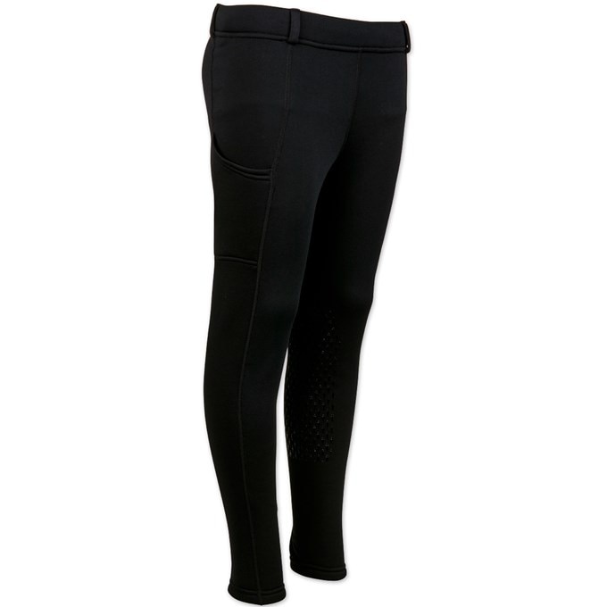 Culotte D'équitation Kerrits Marin Tack & Feed, Denim Stretch Taille L, Genouillères, Neuve