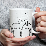 Bettina Norton Artwork Ceramic Horse Coffee Tea Mug