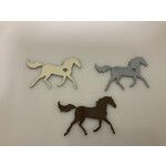 Crafted Metal Running Horse
