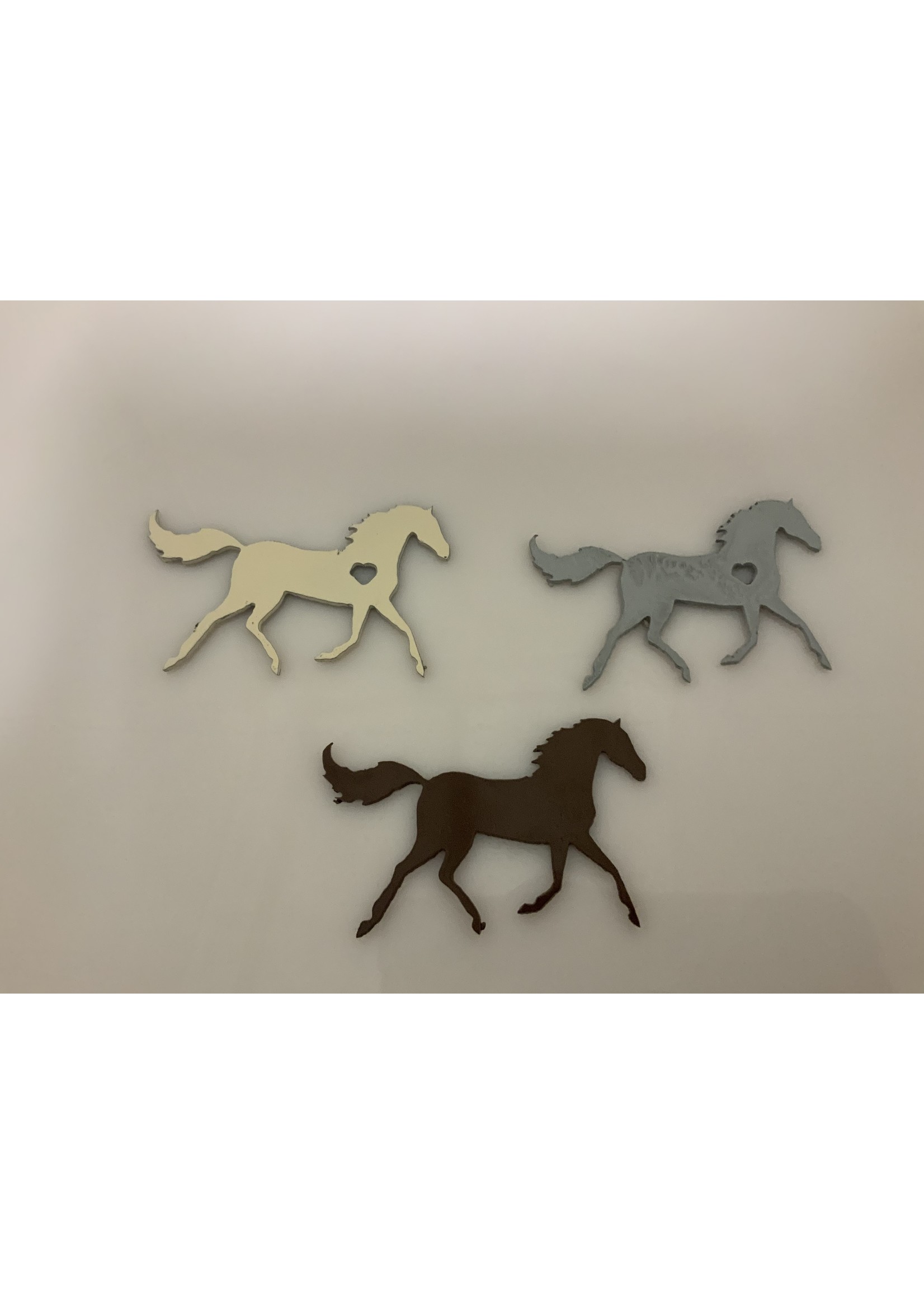 Crafted Metal Running Horse Anytime Tack