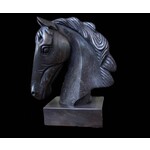 Art Stone Granite Horsehead Sculpture