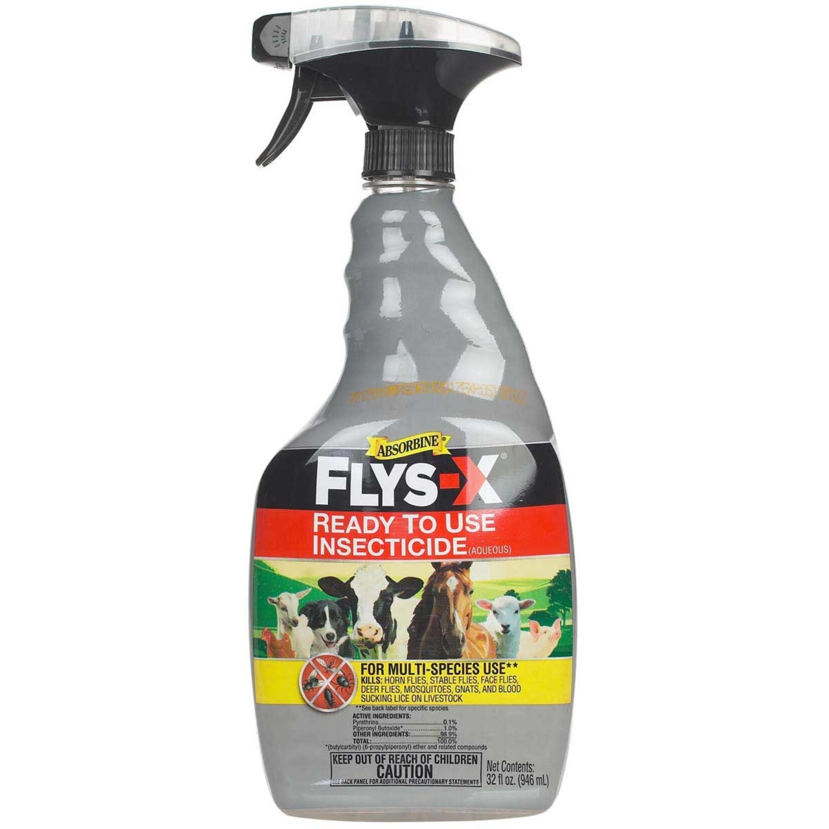 Absorbine Flys-X Insectide Spray Water Based