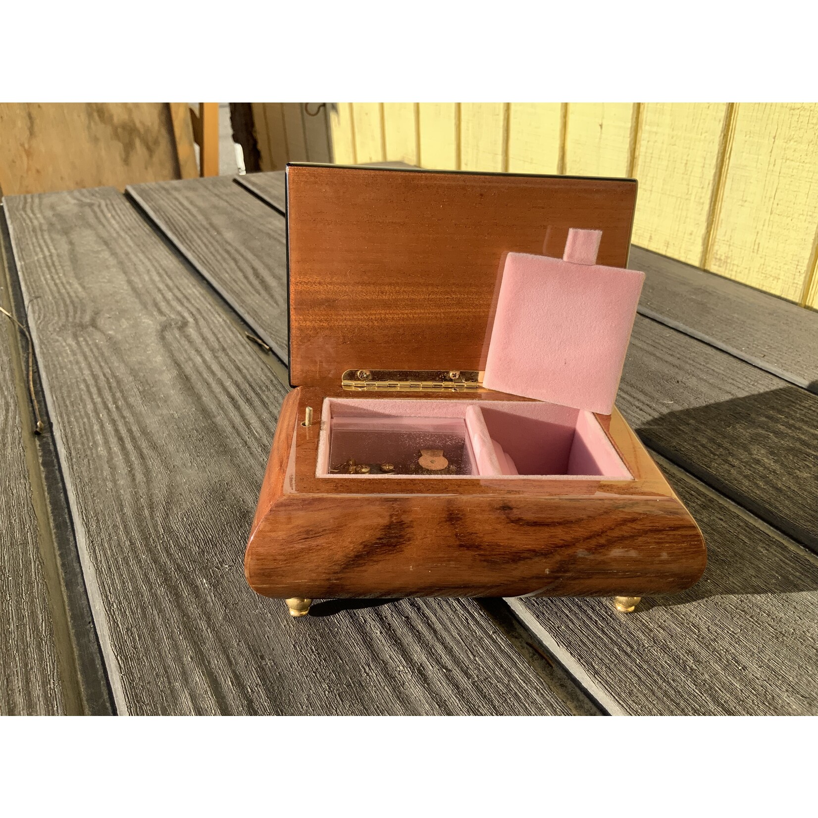 Timeless Small Jewelry Box With Inlay