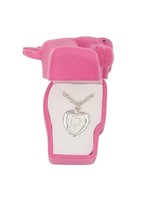 AWST Int'l Horse Head Heart Necklace w/Horse Head Gift Box