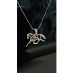 Horse and Rider Necklace