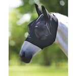 Shires Equestrian Stretch Fly Mask Jet Pony