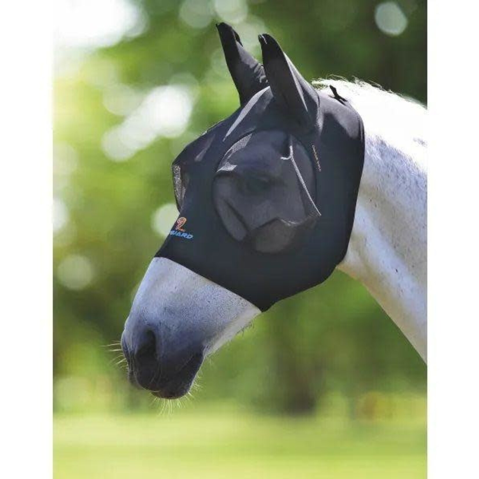 Shires Equestrian Stretch Fly Mask Jet Pony